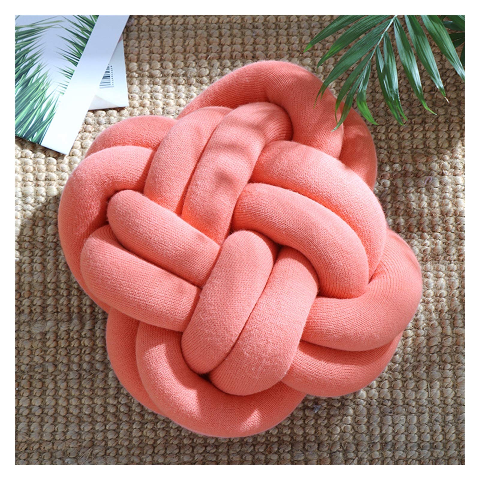Włóczki do ręcznego dziergania, Chunky Yarn Hand Knitting Pillow Multicolor 39x30cm(Yellow)