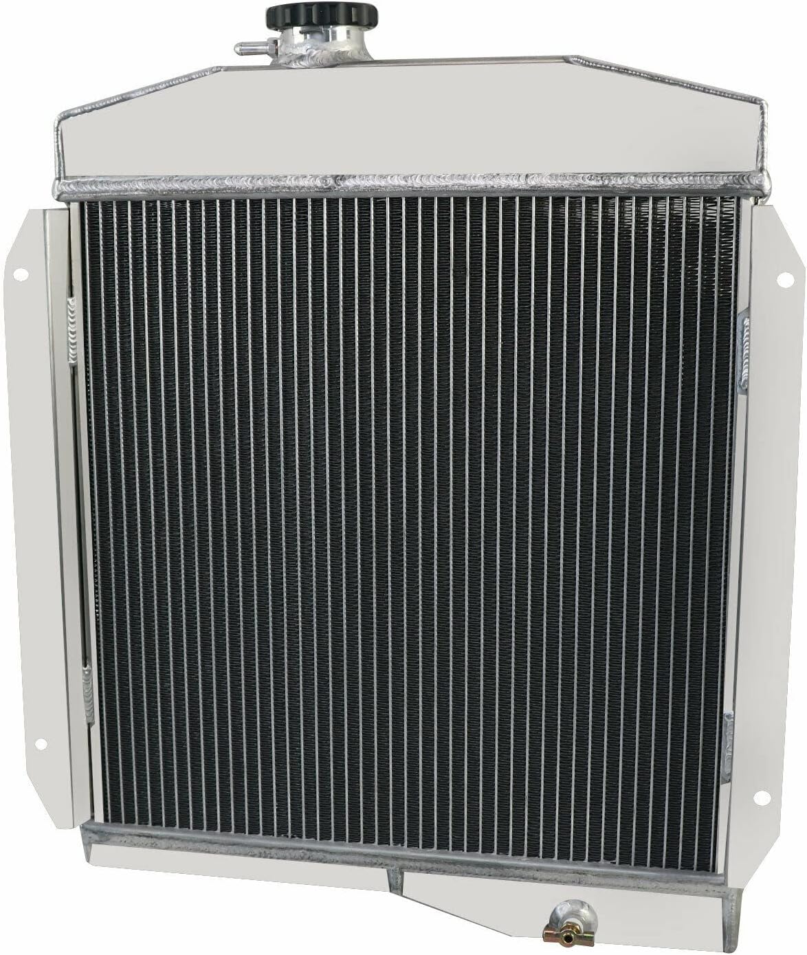 3 Row Core Aluminum Radiator For 1955 Jeep Willys / 1959-71 Jeep CJ3 CJ5 CJ6 2.2L 3.7L MT