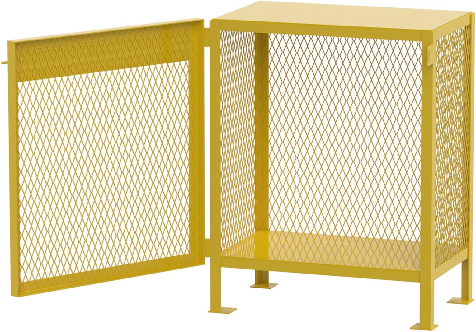 Jamco Products Inc CW130-YP Vertical Gas Cylinder Cabinet, 18-Inch x 30-Inch x 35-Inch