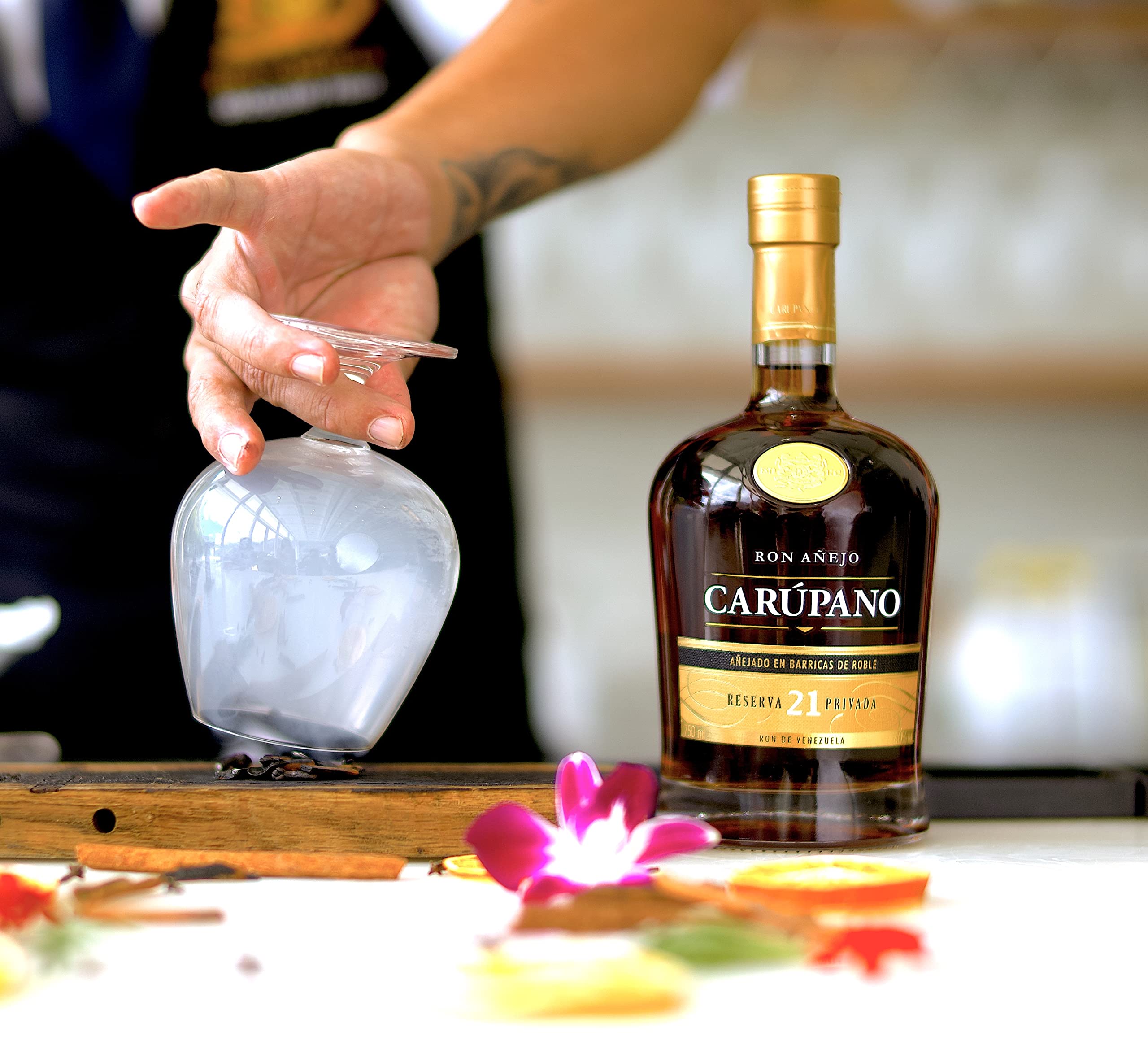 carupano 21 ron anejo riserva privada 70 cl