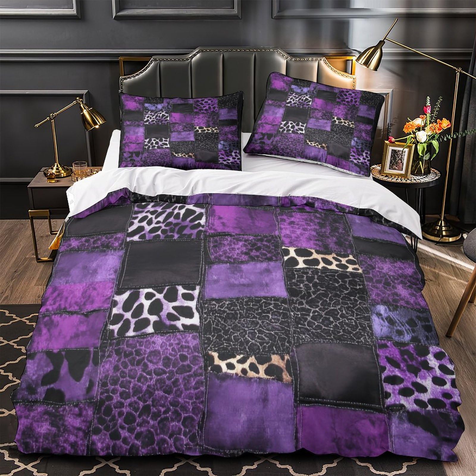 Housse de couette anti-plis et hypoallergénique pour un lit Super King impeccable