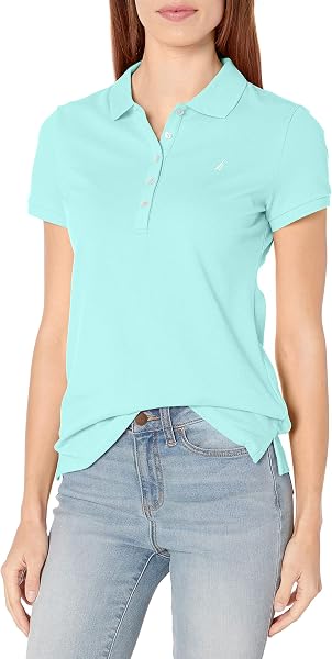 Nautica Polo Respirant À Manches Courtes 100% Coton