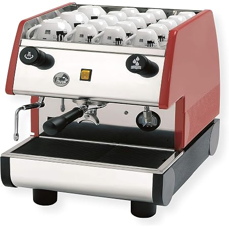 Amazon.com: La Pavoni Pub 1em-r – 1 Grupo Comercial Espresso Cappuccino  Machine, pour-in. Rojo : Hogar y Cocina