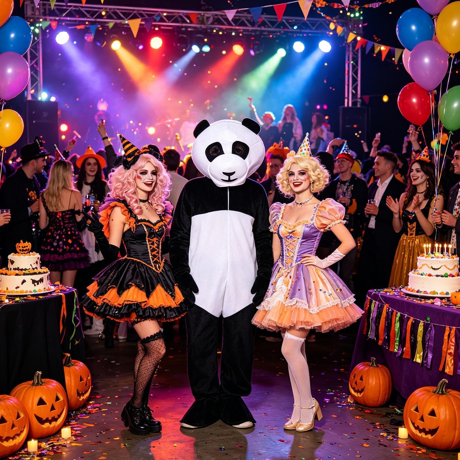 Costume Animale Per Adulti Body Per Halloween, Recitazione E Giochi Di | Tuta Cosplay Animale con Cappuccio Per Feste Scuola Club Compleanni Vacanze Uomini Donne