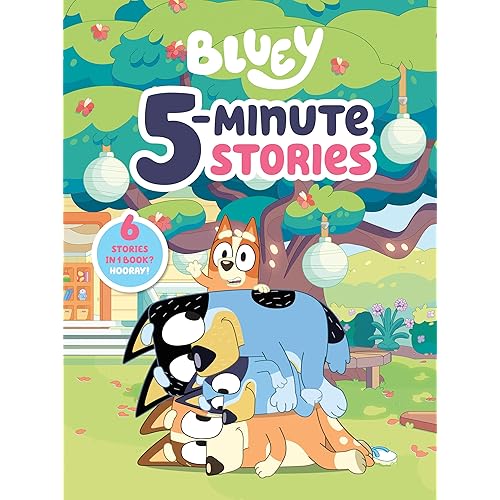 Bluey 5-Minute Stories: 6 Stories in 1 Book? Hooray!