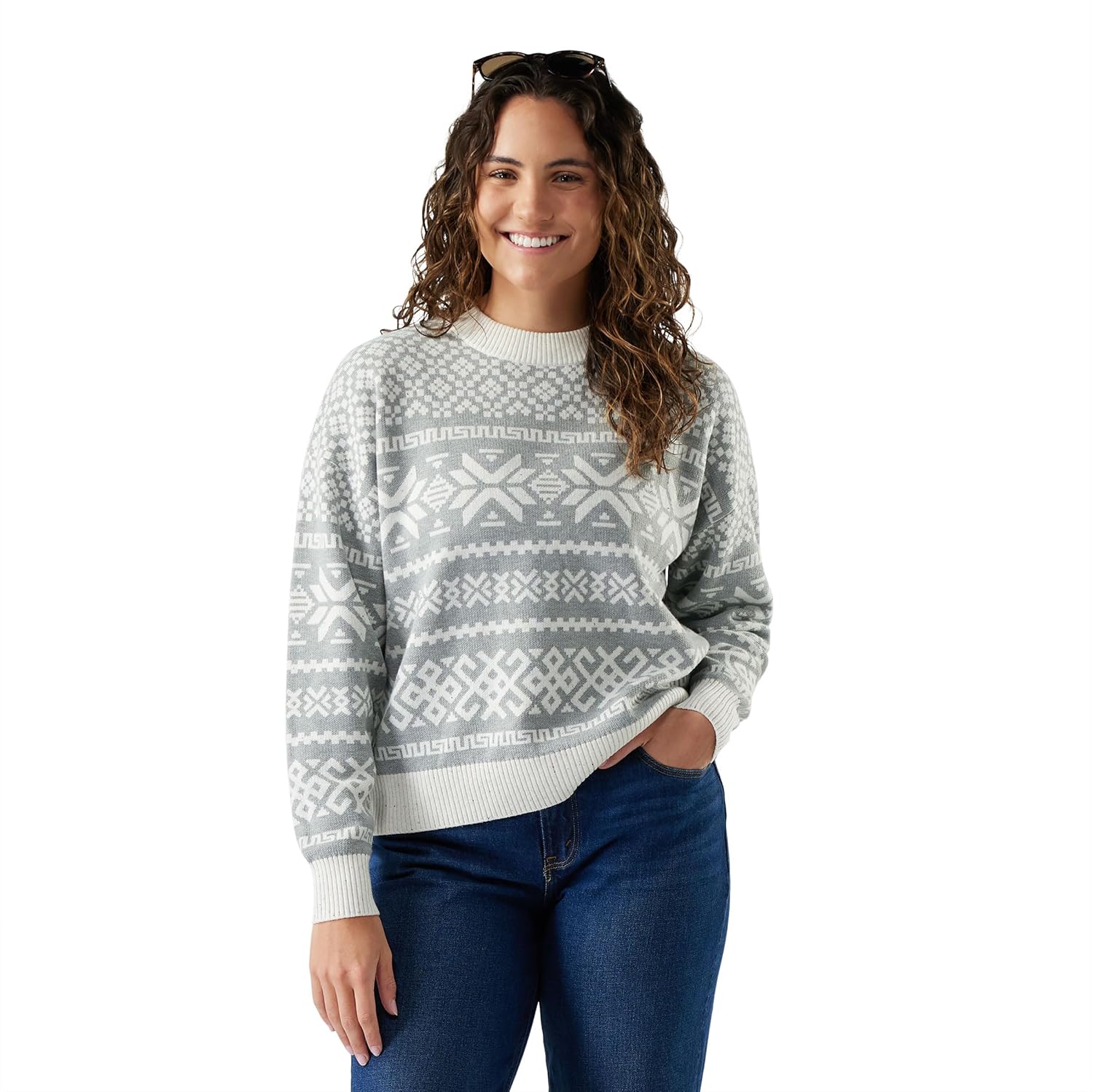 Smartwool Womens Edgewood Heritage Crew Sweater
