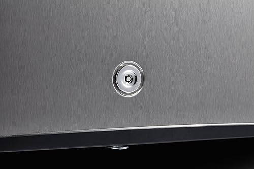 Miniatura 43 de Whynter CUF-110B CUF-112SS Mini - Congelador vertical pequeño de 1.1 pies cúbicos con cerradura, certificación Energy Star, negro