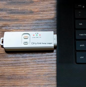 Triplett TMDL20 Single-Use USB Dry Ice Datalogger