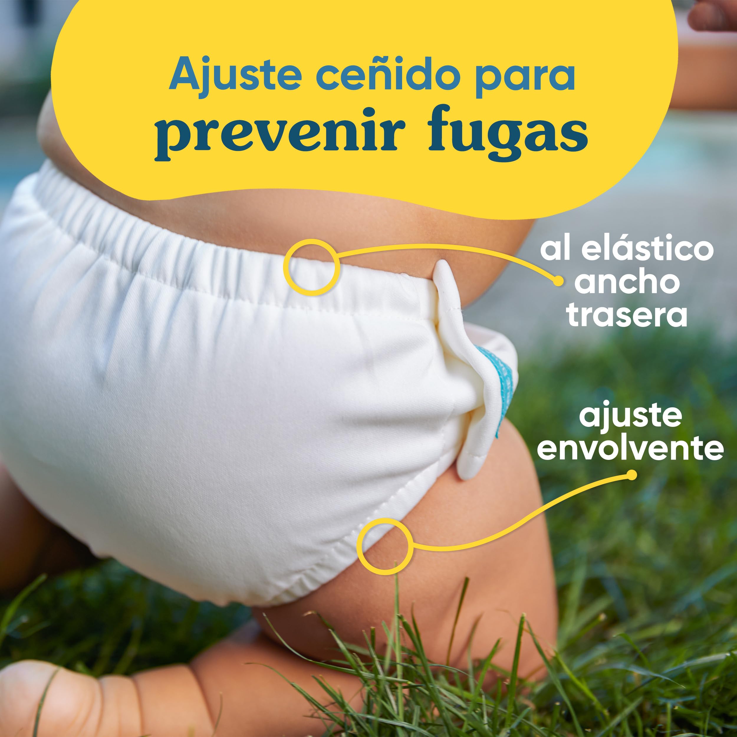 Charlie Banana Pañal de Baño reutilizable con broches de fácil apertura. Para bebés niñas y niños. Hechos con una capa exterior impermeable para prevenir fugas. M - White