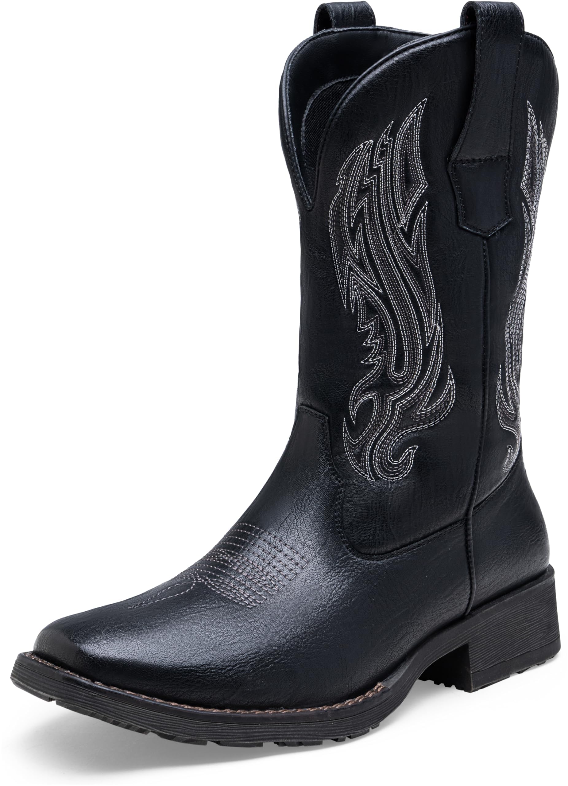 jousen cowboy boots for men embroidery men39s western boots retro square toe mens boot botas vaqueras para hombre