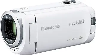 【整備済み品】 パナソニック HDビデオカメラ W585M 64GB ワイプ撮り 高倍率90倍ズーム ホワイト HC-W585M-W