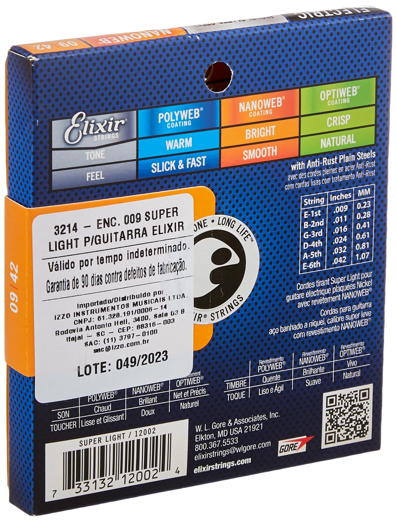 ELEC NANO SUPER LITE PLT ACCIAIO