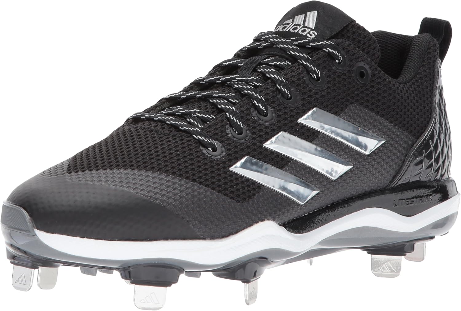 adidas 野球 スパイク 黒 27.0cm PowerAlley 5 TPU B39203