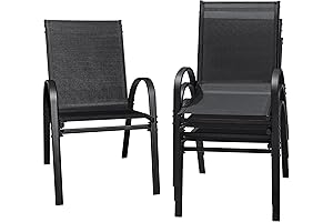Flamaker Patio Chairs: Relax in Style with Durable Resin Lawn Chairs