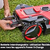 Einhell Robot Lawnmower 18V, Long-Life Battery, App Control, IPX5 Water Resistant, Over-The-Air Updates Via Wi-Fi, Robot Lawn Mower Kit Suitable For Garden up to 500 m², FREELEXO 500 - 5