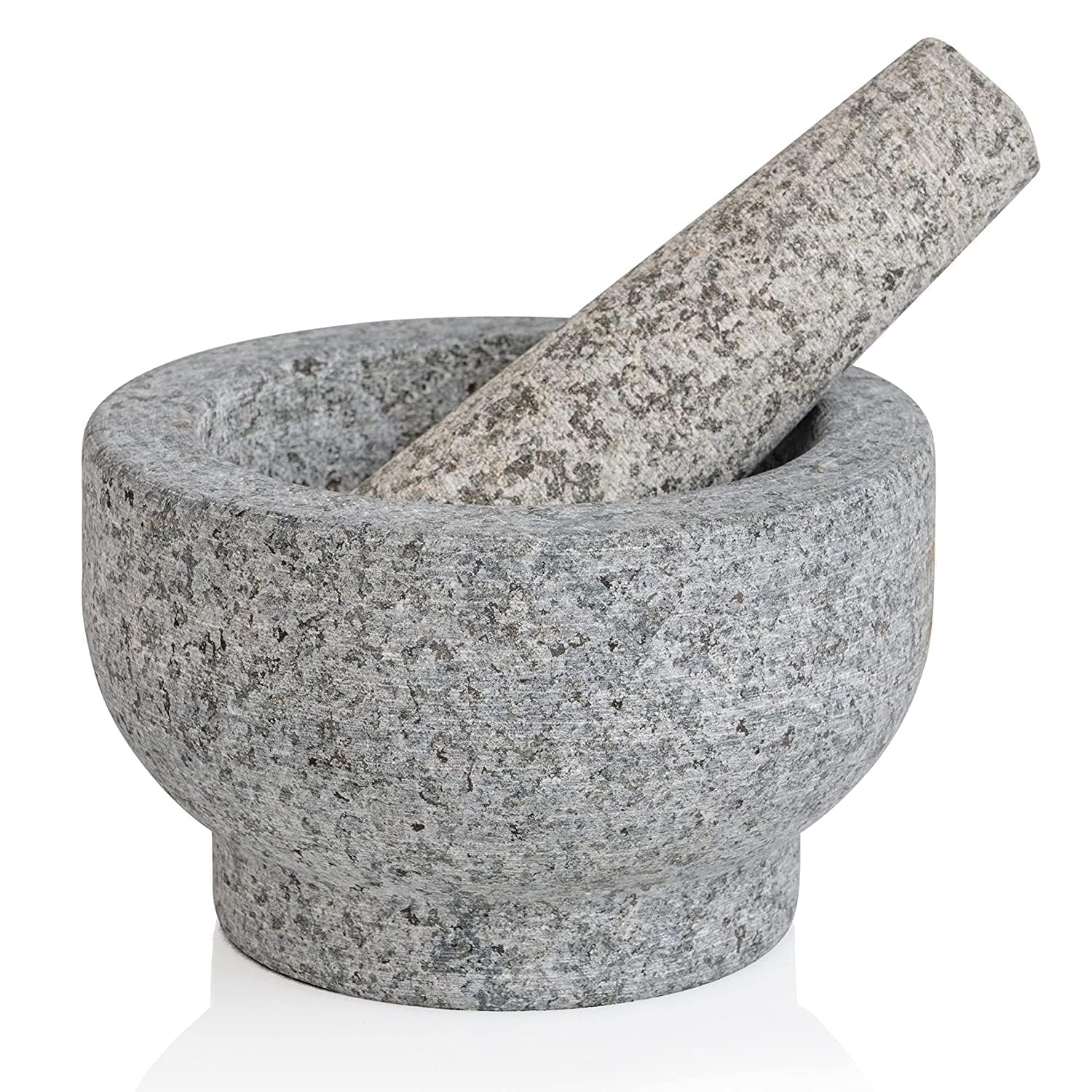 Mahi Store Mortar and Pestle Set Stone for Spices, Okhli Masher, Khalbatta, Kharal, Mixer, Natural & Traditional Grinder and Musal, Well Design for Kitchen (Grey) (B09VPCF5GF) Amazon Price History, Amazon Price Tracker