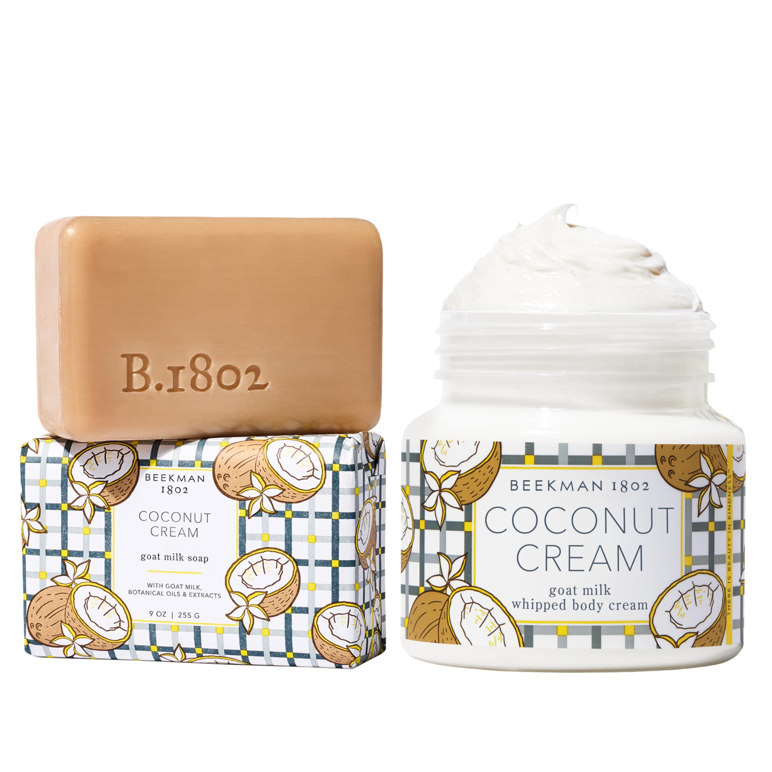 Amazon.com : Beekman 1802 Coconut Cream Goat Milk Soap & Whipped