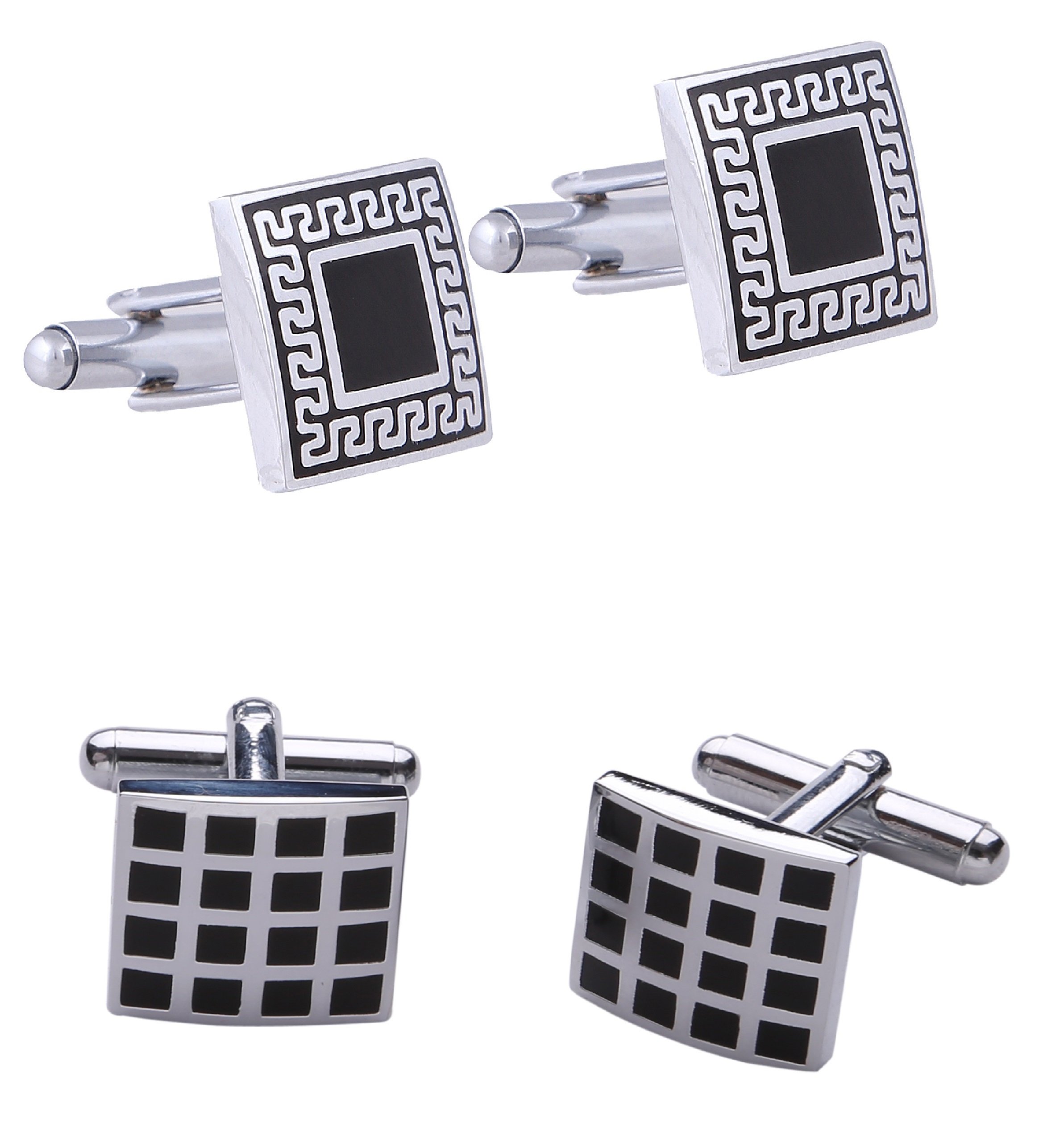 tripin Cufflinks For Men Brass Cufflinks Combo Set Of 2 83.84-picture-14