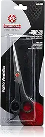 Mundial S/A Tesoura Cabelo Laser 7'' Pv Preto