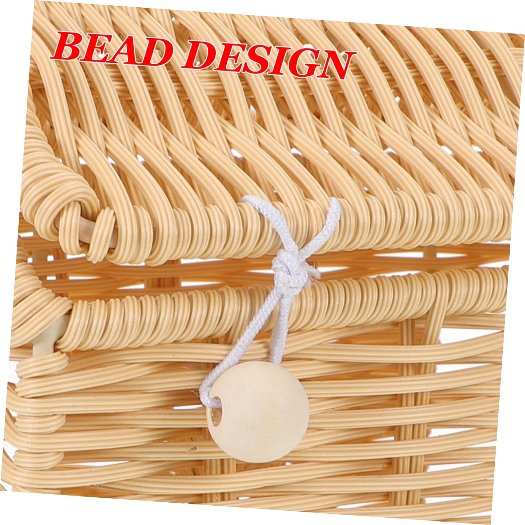 Cesta Tejida Navideña De Casa Para Dulces Chocolates y Bocadillos Con Asa Portátil Mano Para Fiestas Navideñas Showers y Festividades