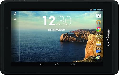 Verizon Tableta Ellipsis 7 4G LTE, color negro, 7 pulgadas, 8 GB (Verizon Wireless)