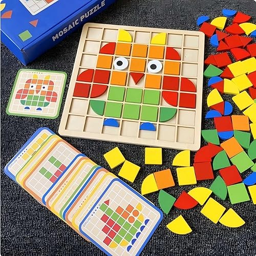 Actividades de demencia para personas mayores, 120 piezas de rompecabezas de madera a juego para ancianos, productos de Alzheimer para adultos