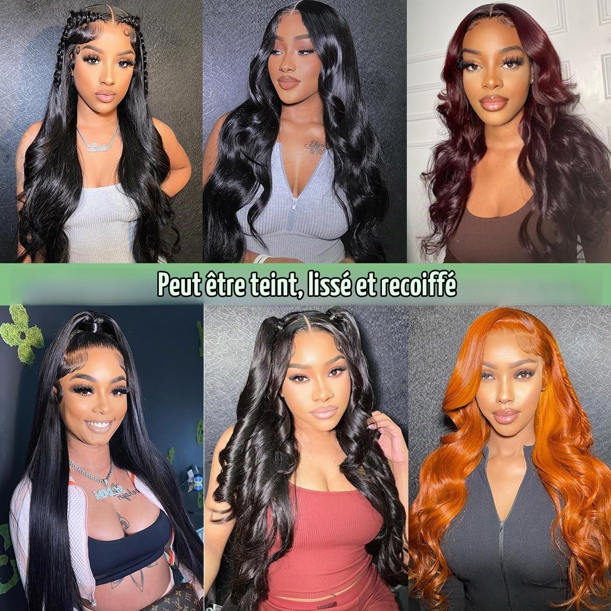 TNICE Tissage Naturel Cheveux Humain Ondulé Meche Bresilienne Bouclee 8 10 12 pouces Tissage Bresilien en lot Cheveux Naturel Humain Extension