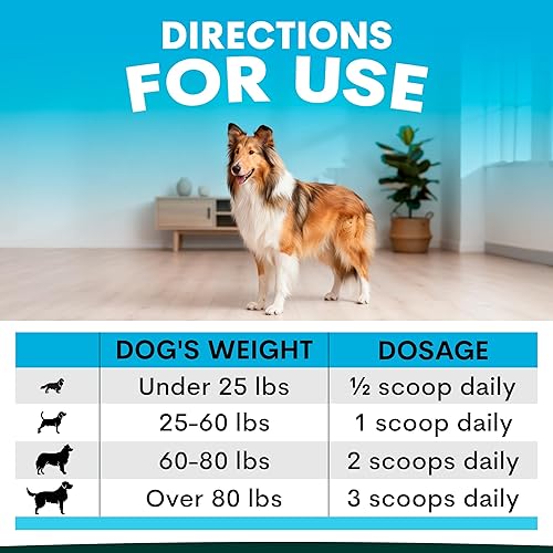 Miniatura 5 de Piel y pelaje para perros  Suplemento Omega 3 para perros  Restaura la piel, reduce el desprendimiento, promueve la salud del corazón, alergias y