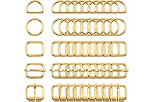 Cinturón Hebillas para Todo Tipo de Manualidades con 10 Estilos en 50...