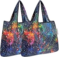 Vista 12 de allydrew Bolsa plegable de nailon reutilizable (juego de 2), macarons