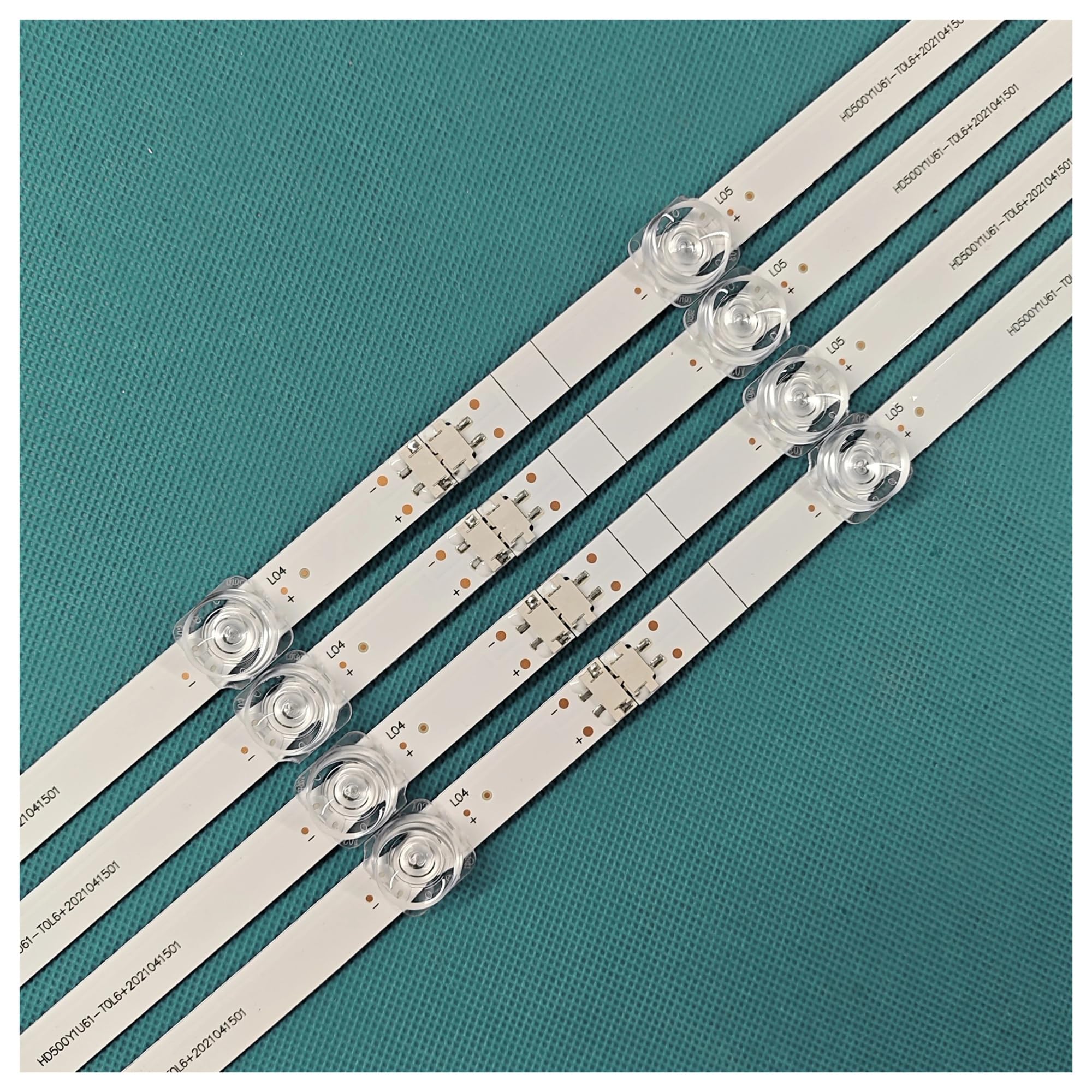Retroiluminación LED de 8 LED compatible con Hisense 50A65H, 50A68G, 50A6BG, 50A6BGTUK, 50A6GR, 50A6GTUK, 50A6GV, 50A6GX3, 50A6H, 50A7GV, 50E7HQ, 50E7HQTUK