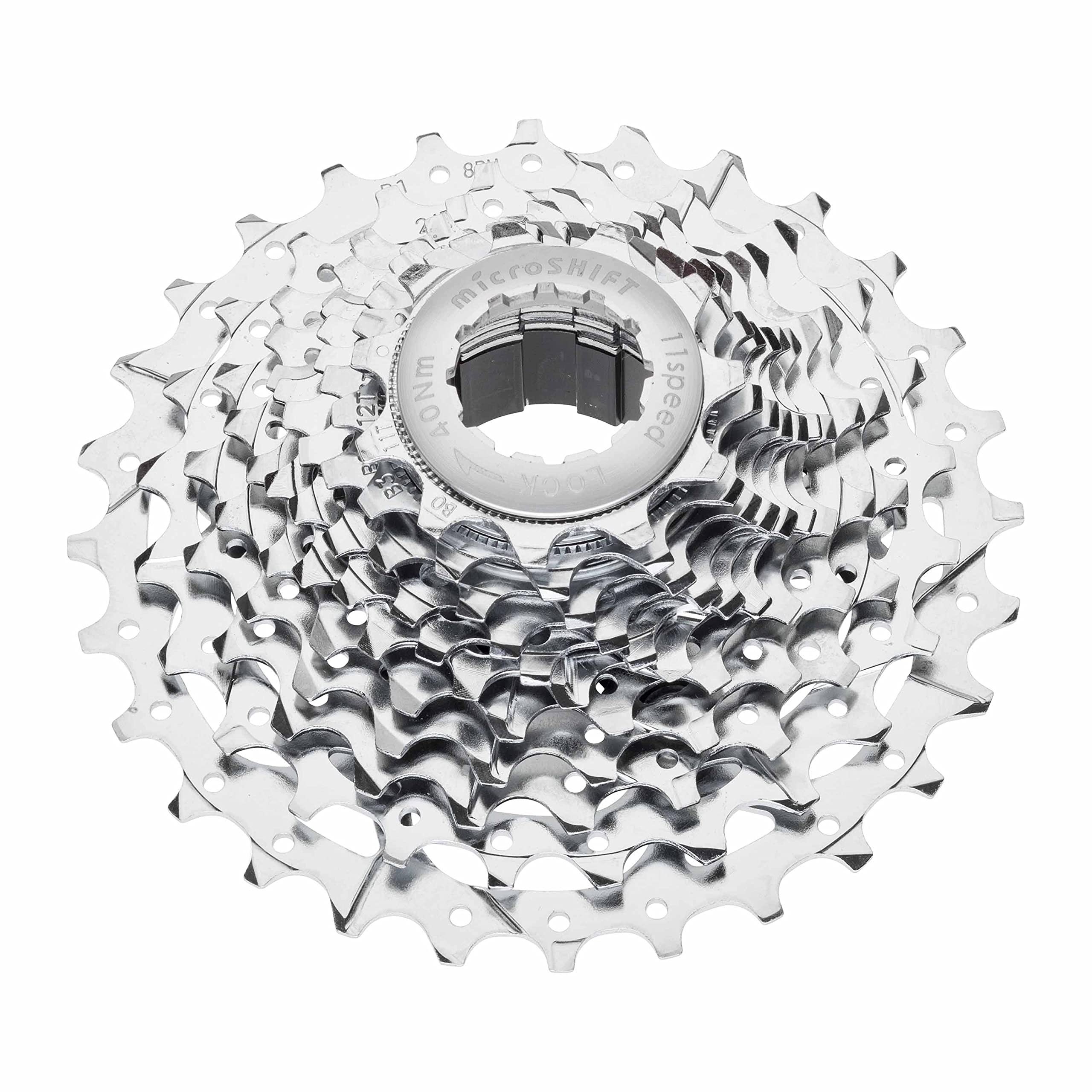 Amazon.com : microSHIFT G11 Cassette - 11 Speed, 11-32T, Silver