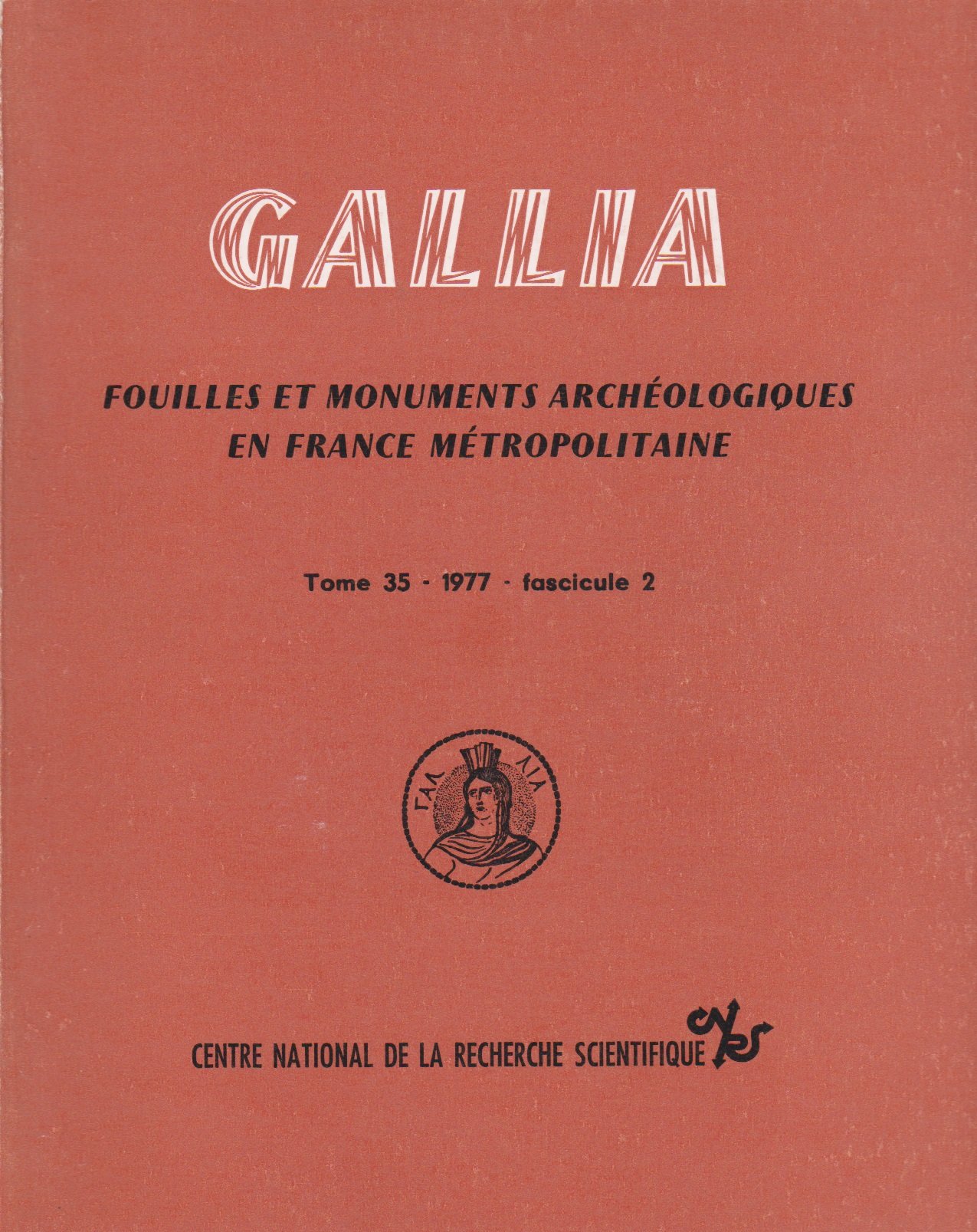Gallia - tome 35 : 2-1977 (35)