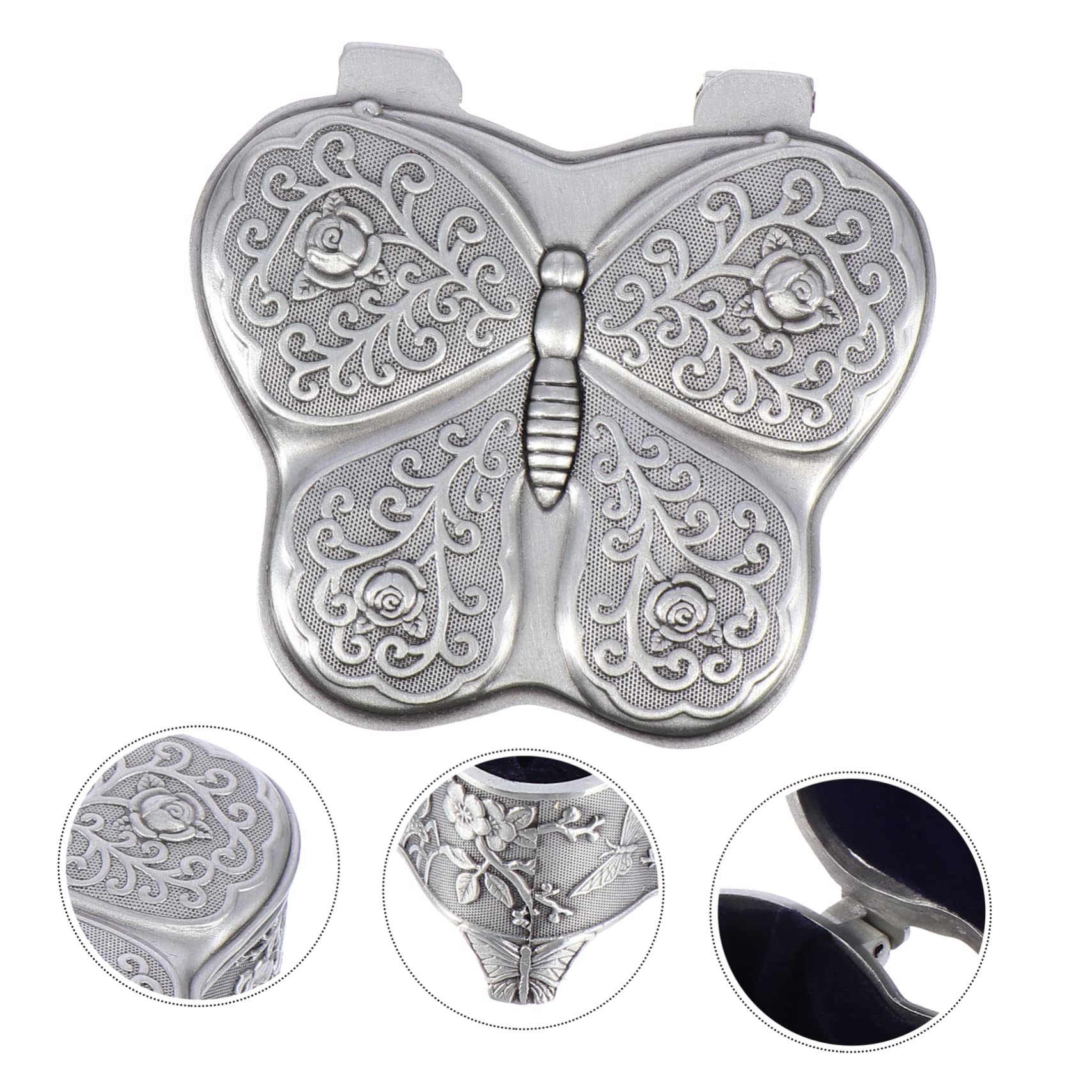 ULTECHNOVO 2stücke Retro Schmuckkästchen Für Ringe Ohrringe Und Halsketten Elegante Aufbewahrungslösung Aus Hochwertigem Für An Besonderen Anlässen