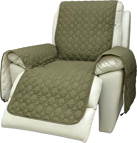 RBSC - fundas para sofá reclinables (2019) para el hogar, 100% impermeable, antideslizante, lavable, protección si tienes mascotas, bebés, perros,