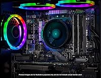 Vista 5 de Skytech Shadow - Computadora de escritorio para videojuegos - AMD Ryzen 3 3100, GTX 1660 6G, 16GB DDR4 3000, 1TB SSD, Negro