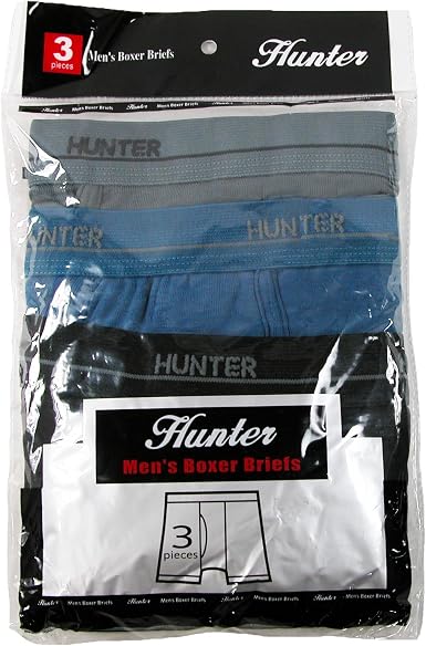 Hunter Ropa Interior de algodón Boxer para Hombre (3 Par Pack): Amazon.es:  Ropa
