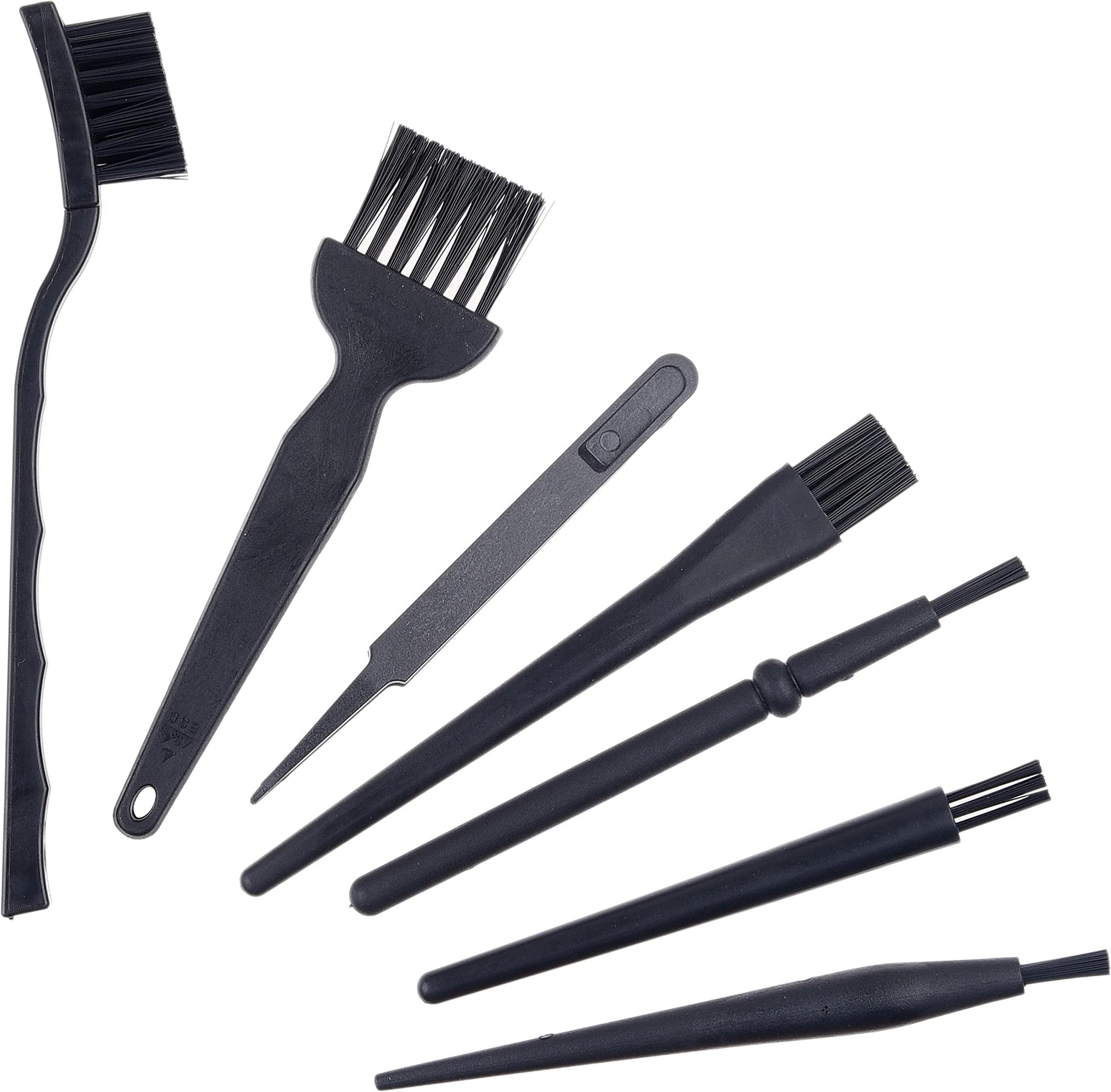 Camkix Multi-Purpose Brushes (Black) - Pack of 9