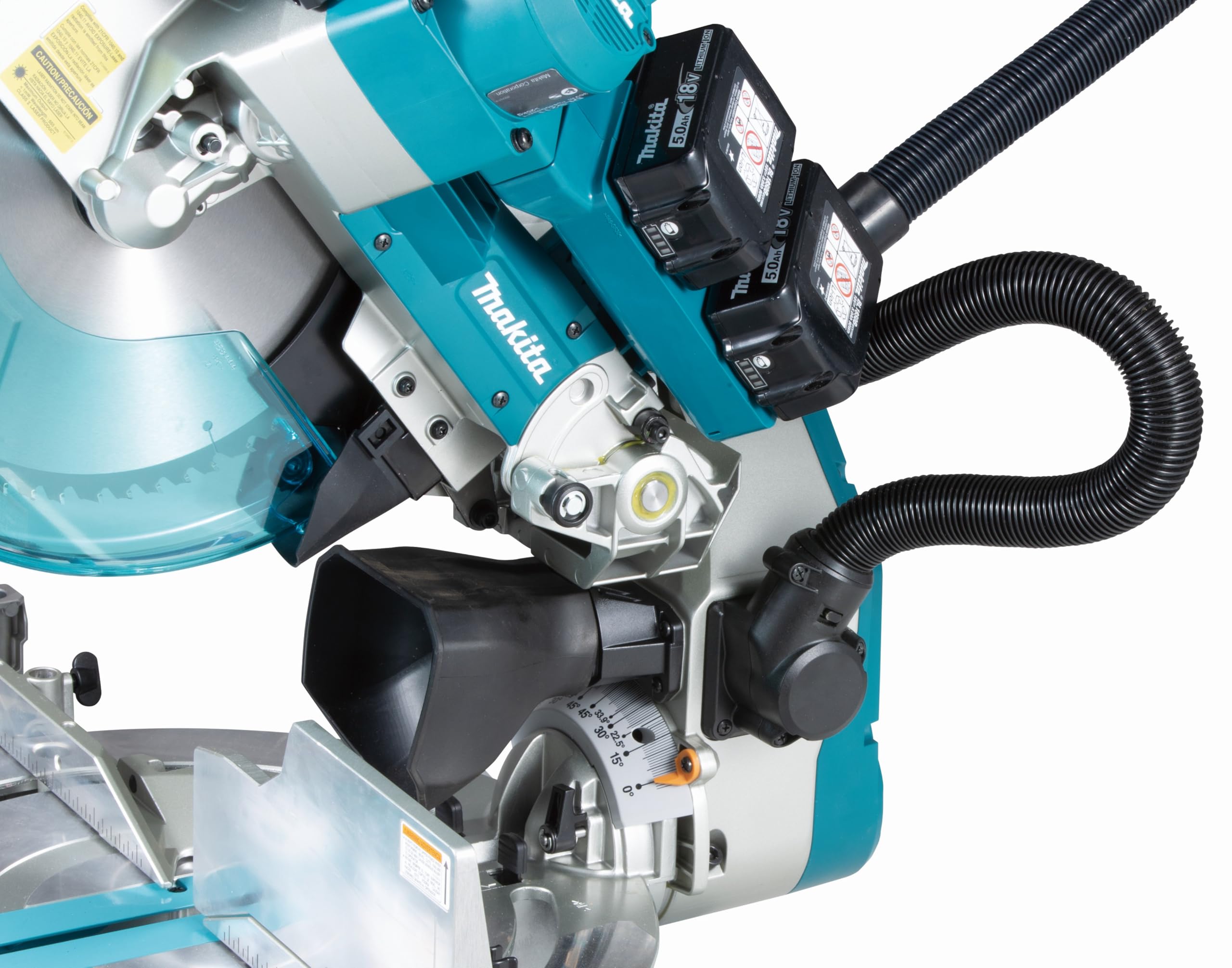 MAKITA DLS211ZU Scie à onglets radiale 36V LXT Ø305 mm avec module AWS