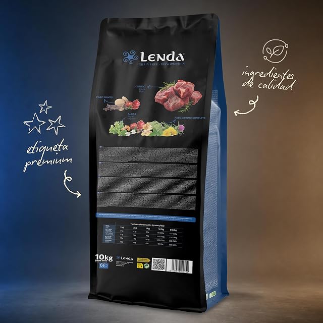 Foto 2 de 7 de Lenda Grain Free Cerdo 2kg - Pienso Monoproteico Hipoalergenico para Perros Sin Cereales