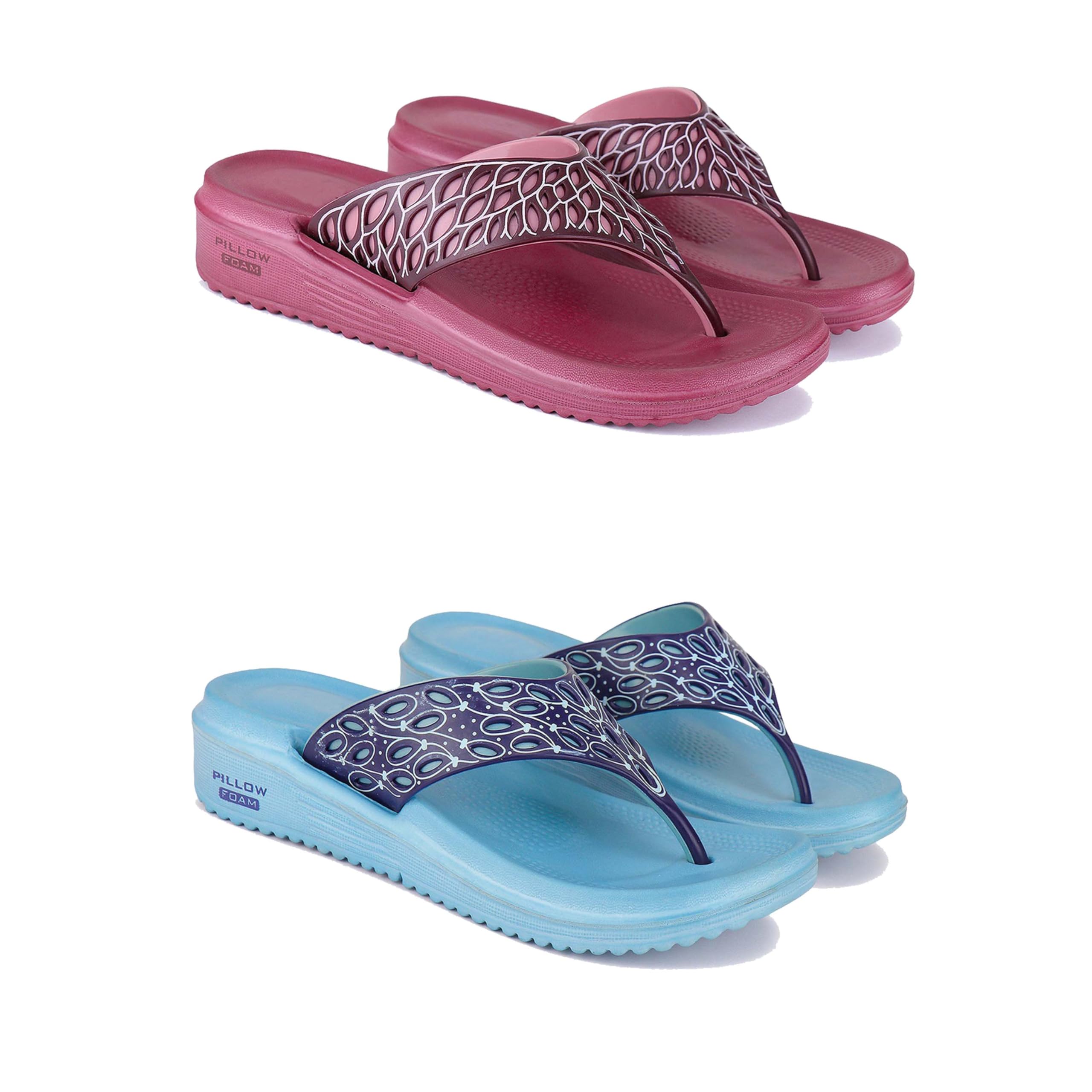 Women's Sandals | Lightweight Wear| Stylish & Easy to Wear For Women'S GP-SAN-(2-COMBO)-1886-1888-picture-17