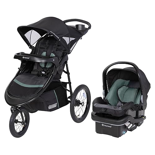 Baby Trend Expedition Jogger - Sistema de viaje, salvia dash