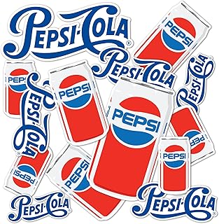 Desert Cactus Pepsi Stickers Vinyl Decal Laptop Water Bottle Car Scrapbook Sheet (Type 1-1)