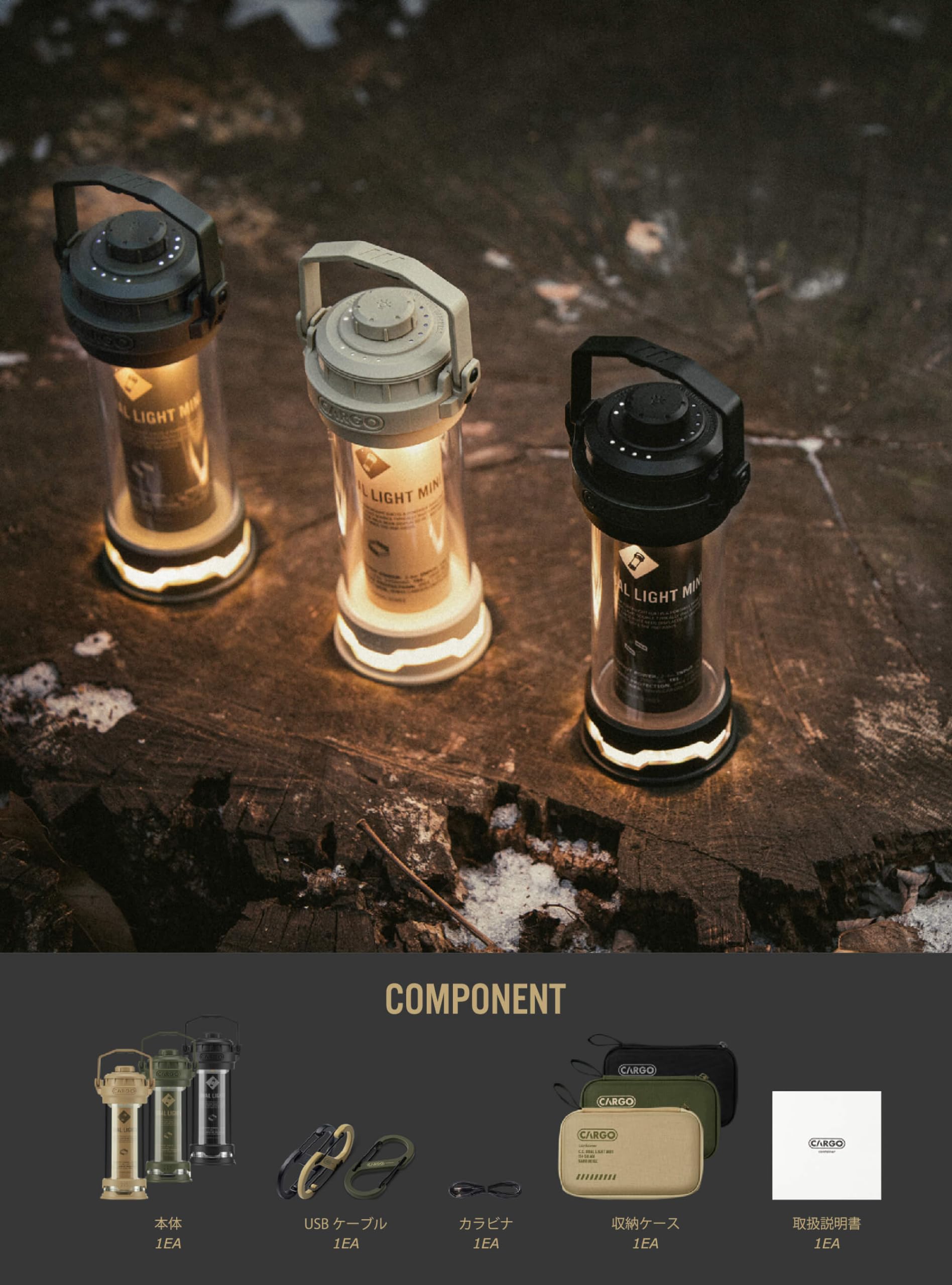 Amazon.co.jp: CARGO CONTAINER カーゴコンテナ DUAL LIGHT MINI 