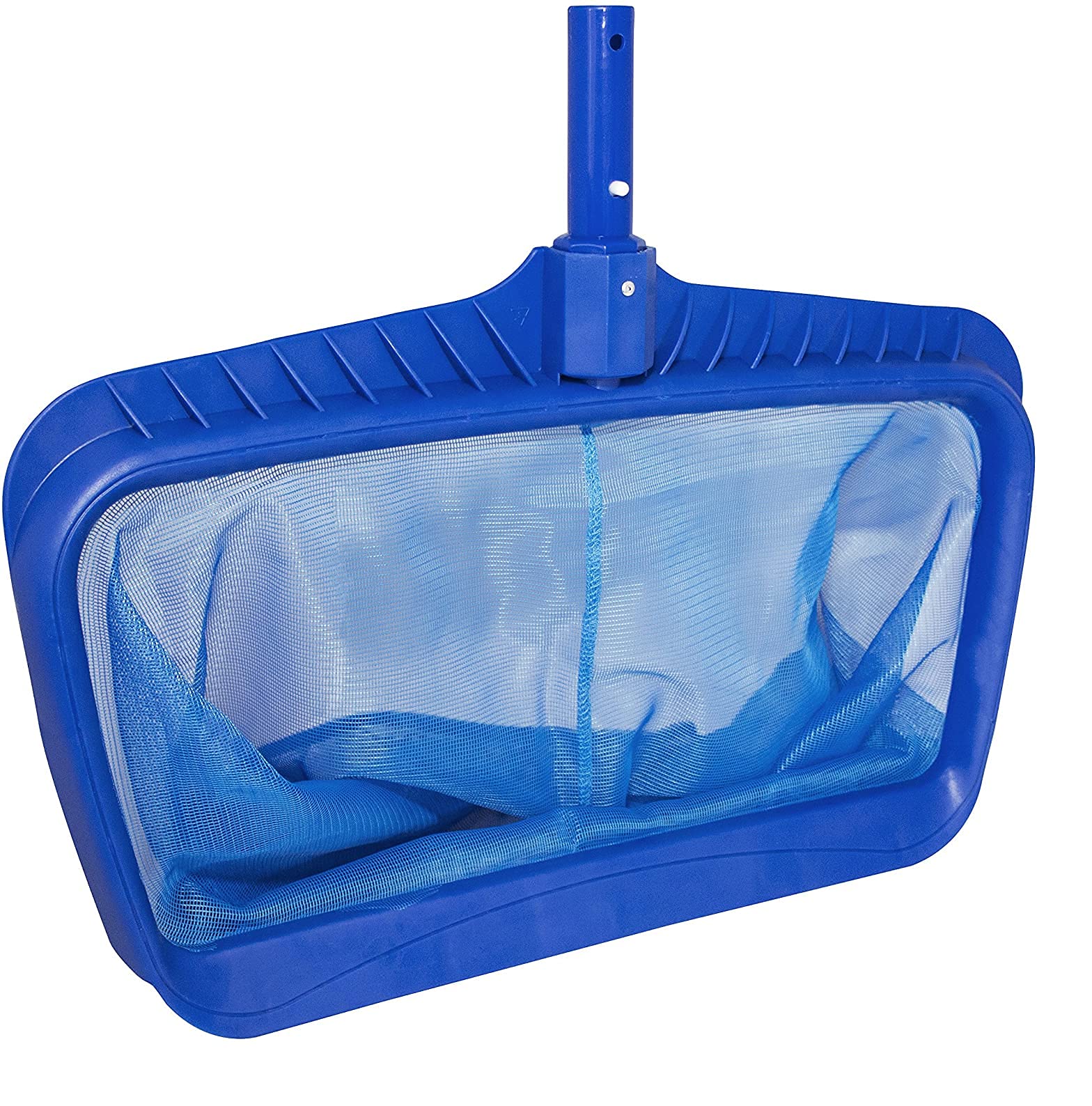 Helix Swimming Pool Blue Plastic Deep Leaf Net Net Skimmer Clean Swimming Pool Tool Deep Leaf Net with Standard Heavy Duty Pool Cleaning Tool Swimming Pool net (19 Inch)