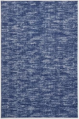 Miniatura 2 de COZYLOOM Tapete moderno y pequeño de 2 x 3 pulgadas, tapete para puerta delantera, abstracto, envejecido, antideslizante, tapete de cocina,