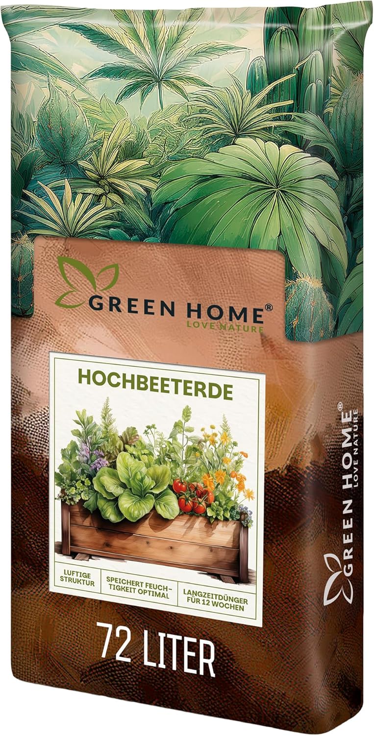 Green Home Hochbeeterde gebrauchsfertige strukturstabile