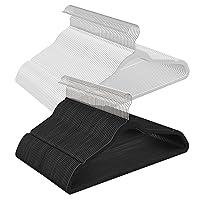 SONGMICS Grucce Appendiabiti in Velluto, 100 Pezzi