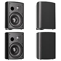 Herdio 800 watt 6,5" Diffusori da esterno impermeabile per esterni con bassi potenti