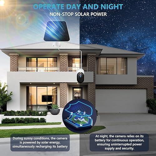 Miniatura 2 de Arlo - Cargador de panel solar, cargador de panel solar Arlo Essential compatible con Arlo Pro 3Pro 4Arlo Pro 5S 2KArlo UltraUltra 2Arlo Go 2,